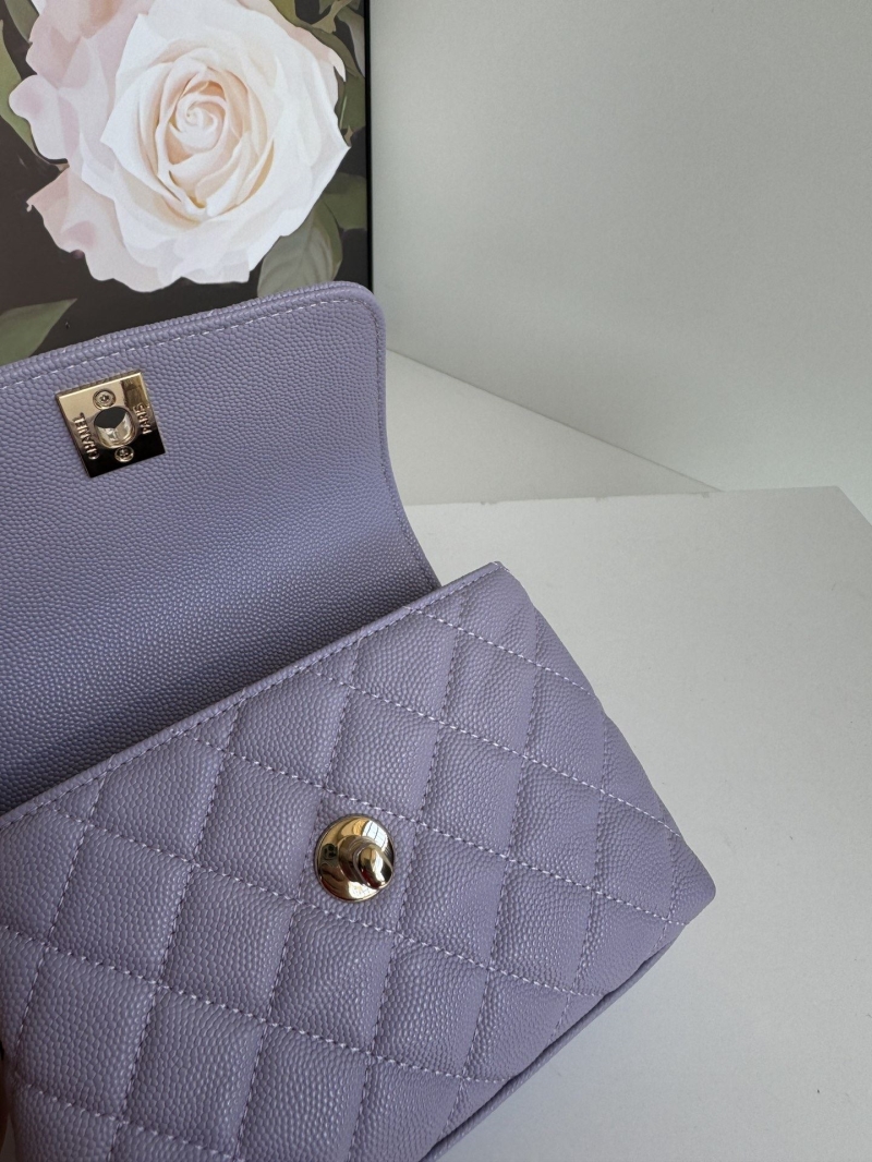 Ch**el top handle bags